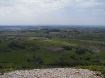 Vue sur Lons le Saunier 